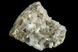 Quartz and Adularia Crystal Association - Norway #126333-2